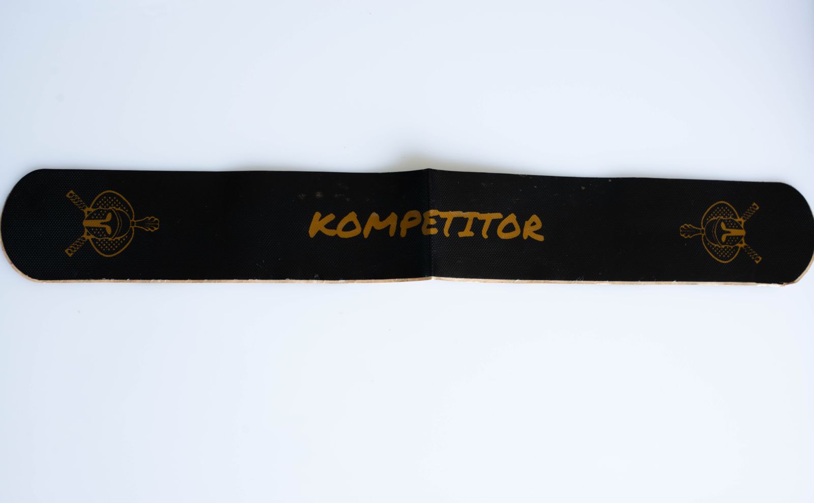 Padel Racket Protector Black with Golden Logo